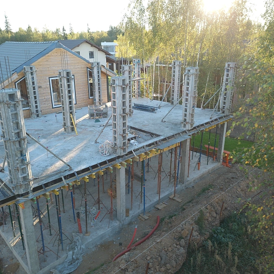 Цокольный фундамент 10×15 м