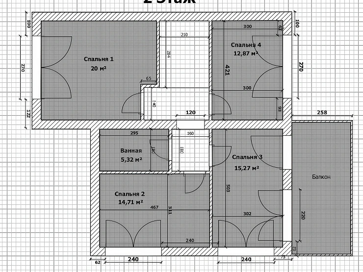 Цокольный фундамент 10×15 м