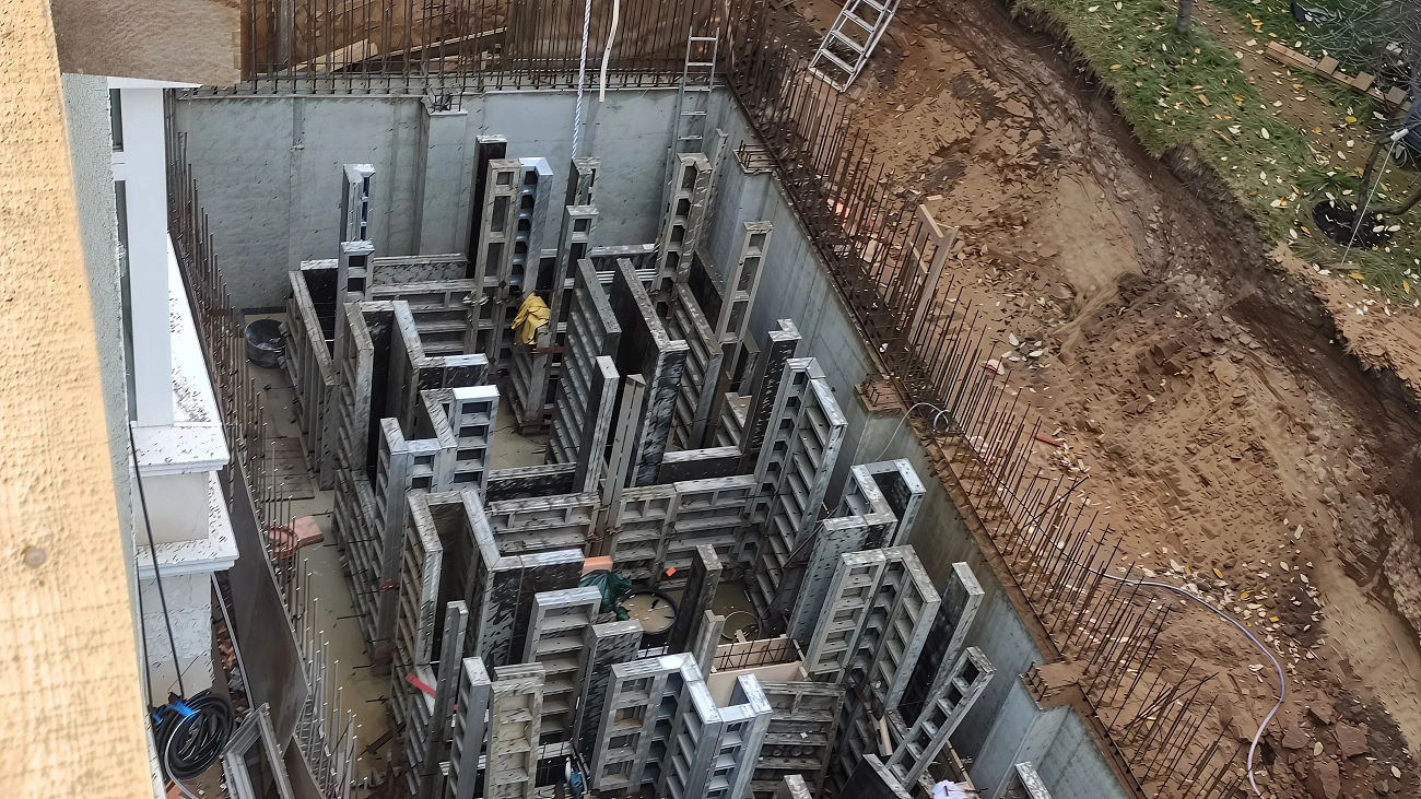 Цокольный фундамент 10×15 м