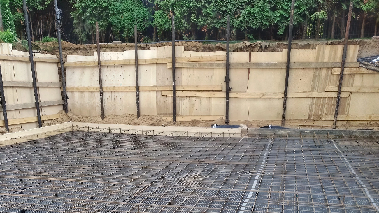 Цокольный фундамент 10×15 м